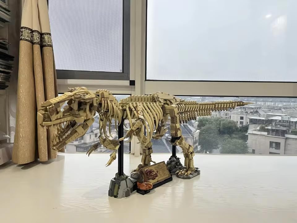 Amazon.co.jp: zmart MOC ティラノサウルス・レックス 化石 骨格模型